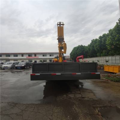 牽引型雙橋平板簡(jiǎn)易吊車 拖拉機(jī)平板隨車吊與運(yùn)輸平板起重機(jī)價(jià)格解析